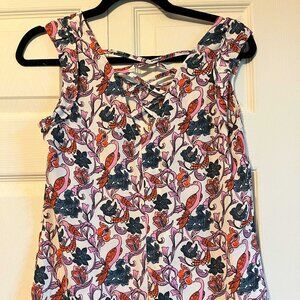 Daniel Rainn Lena Cross Back Detail Blouse XS